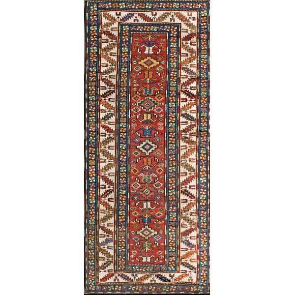 19th Century Caucasian Kazak Carpet